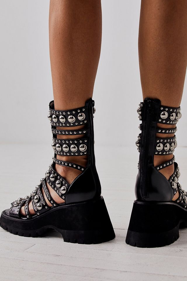 Siren Studded Gladiator Sandals #2
