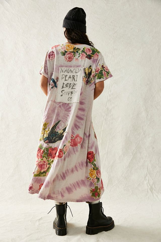 Magnolia Pearl Tie Dye Kitty Tee Dress #1