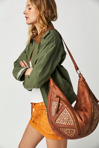 West Side Studded Sling at Free People in Cognac