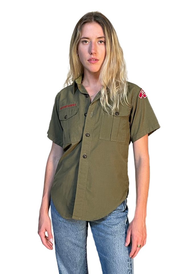 Vintage 1960's Boy Scouts Shirt Selected By Villains Vintage