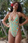 free-est Amber Printed One-Piece Swimsuit