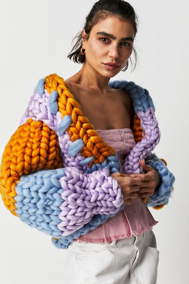 Veste en grosse maille Thea Hope Macaulay #2