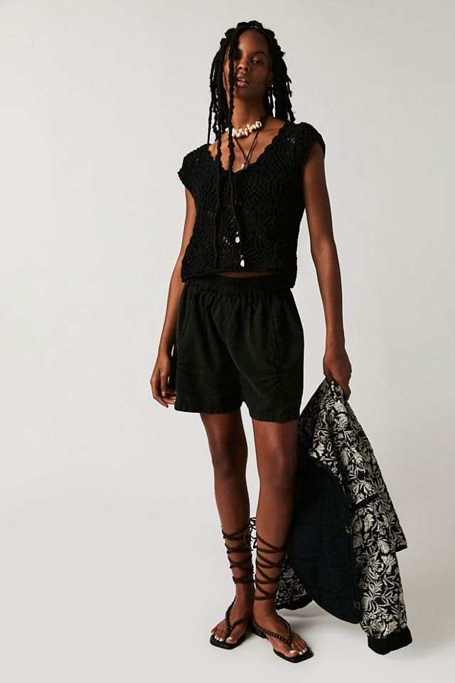 Get Free Poplin Pull-On Shorts #3