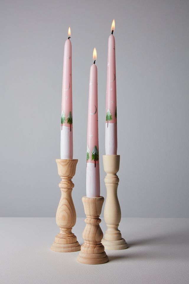 Realistic Flame Spiral Taper Candles – Adelina Social Goods