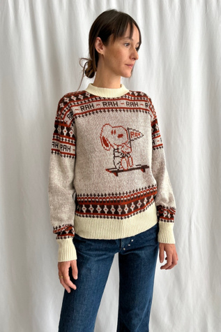 1970's Snoopy Sweater Selected by House of Vintage UK | Free People