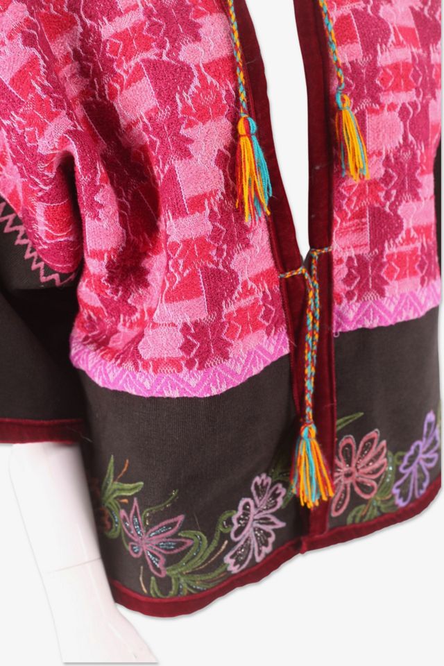 Vintage Colorful Embroidered Folk Jacket Selected By Ritual Vintage #3