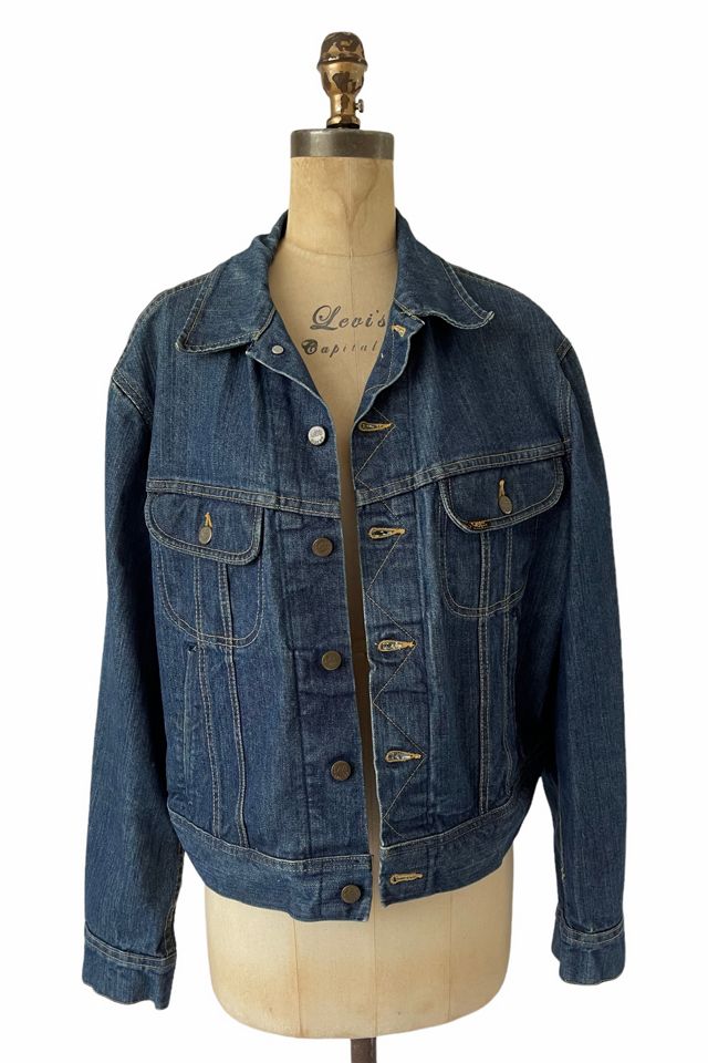 Vintage 1980s Lee Denim Jacket Selected by Raleigh Vintage | Free