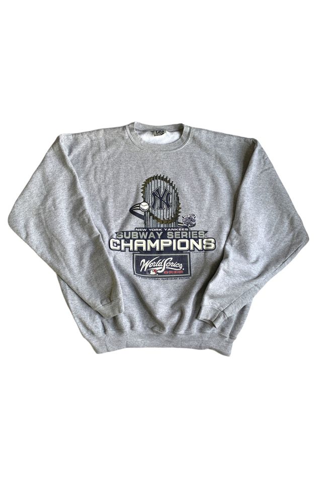 RARE Vintage 2000 MLB NY Yankees Subway Series Sweatshirt Supreme
