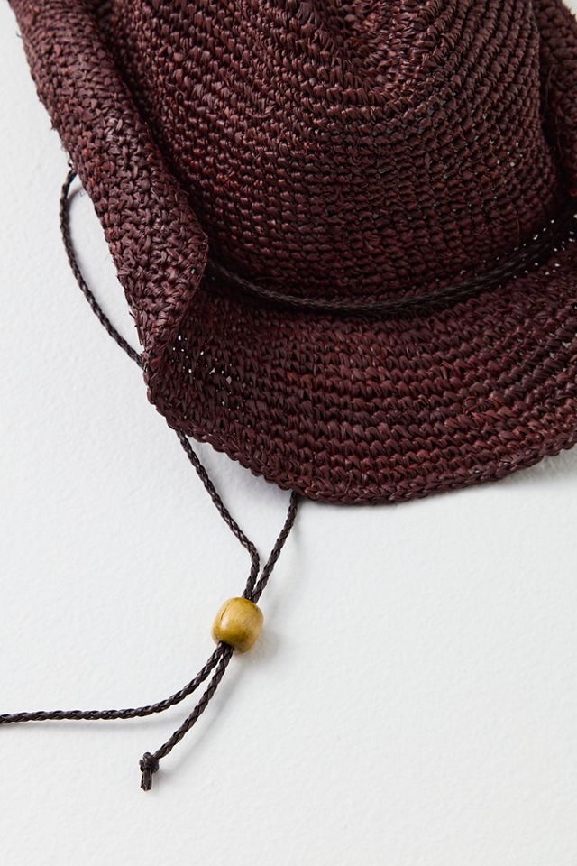 Coconut Island Straw Cowboy Hat #2