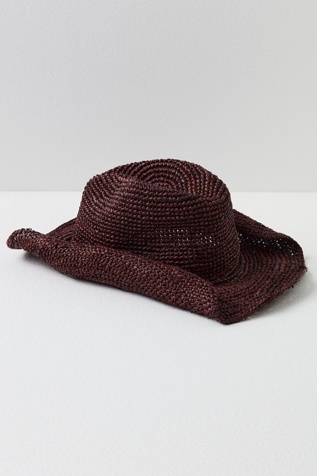 Coconut Island Straw Cowboy Hat #3