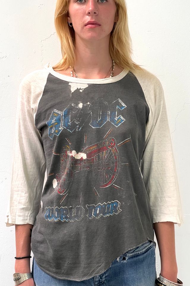 Vintage AC/DC Original Back In Black Rock T-Shirt Selected by Anna Corinna