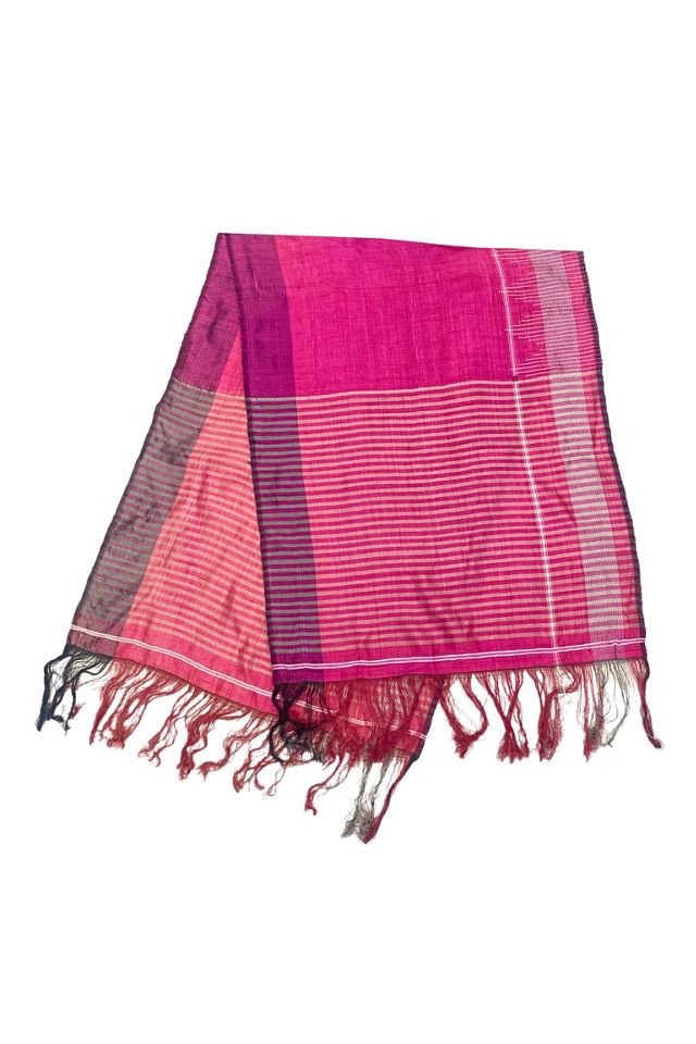 1980s Vintage Woven Rayon Jumbo Scarf Selected by BusyLady Baca & The Goods #1