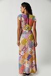 strapless ruffled maxi dress Kim Pink Strapless Ruffle Maxi Dress - 14