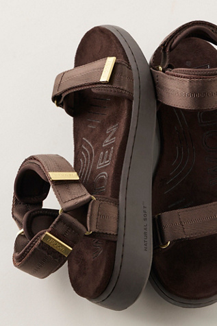 Hey Day Sport Sandals by WODEN at Free People in Brown, Size: EU 38