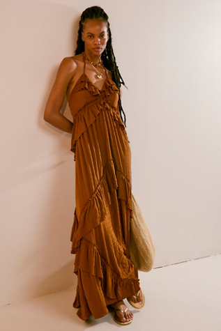 Santa Luz Maxi by free-est at Free People in Oiled Oak, Size: Small