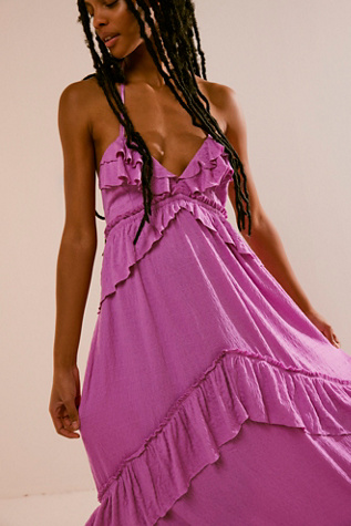 Santa Luz Maxi by free-est at Free People in Crushed Violet, Size: Medium