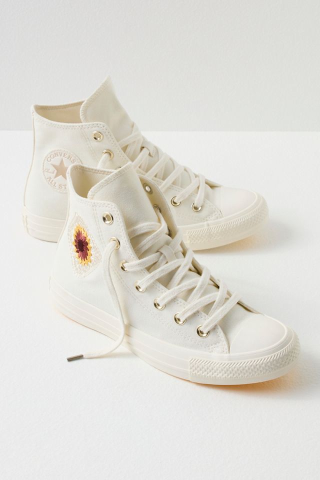 Chuck Taylor All Star Sunflower Hi Sneakers | Free People