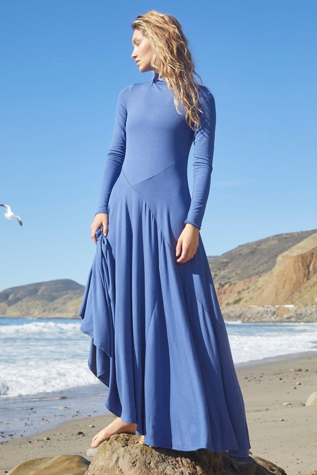 Free people outlet long sleeve maxi