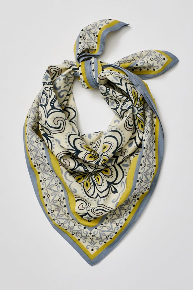 Mod Mosaic Print Bandana #1