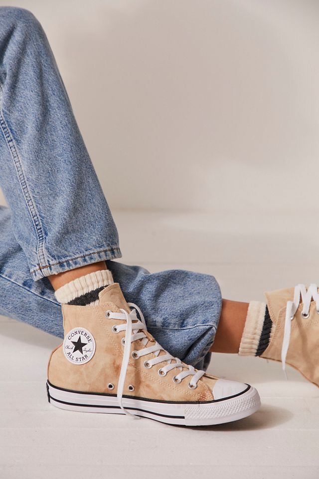 Converse chuck taylor all top star fashion washed hi w