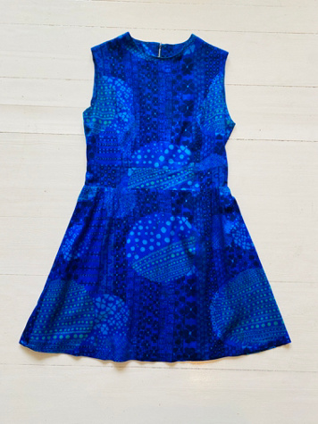 Vintage Shades of Tahiti Dress Selected by Atlantic Vintage