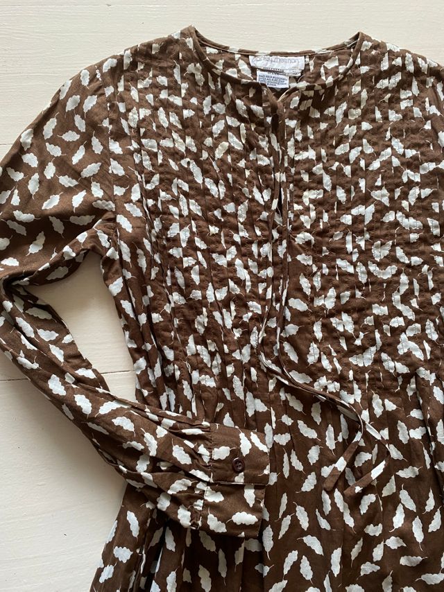 Vintage Falling Leaf Dress Selected by Atlantic Vintage #1