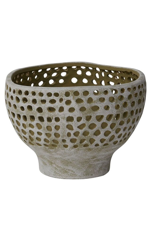 Darby Home Co Engel Round Ceramic Pot Planter