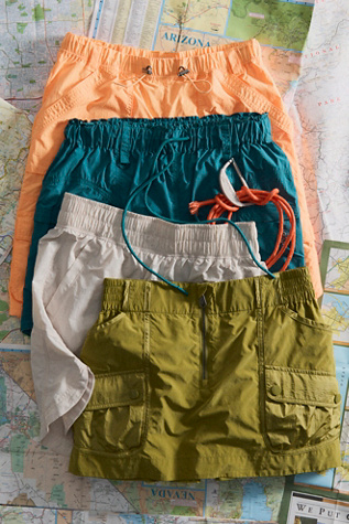 Thru Hiker Skort by FP Movement at Free People, Martini, S