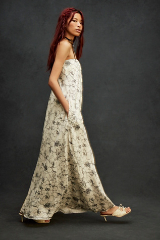 Bec + Bridge Tillie Drape Maxi Dress Black