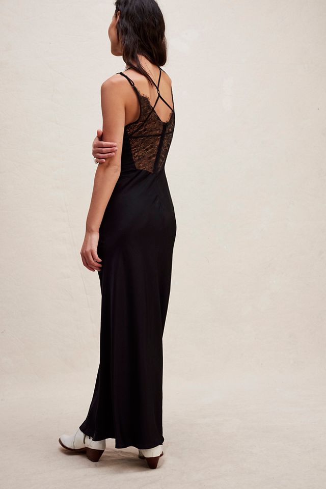 Free People Lucille Lace Maxi Dress. 3