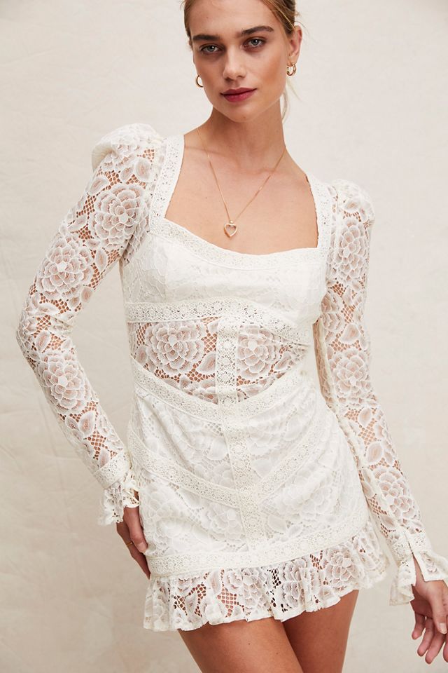 Robe courte Cleo For Love & Lemons #3