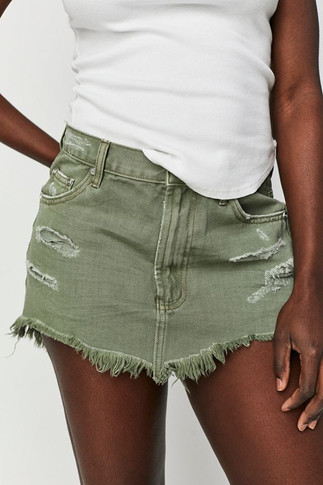 OneTeaspoon Junkyard Relaxed Denim Mini Skirt #2