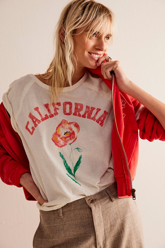 Free People State Flower Graphic Tee