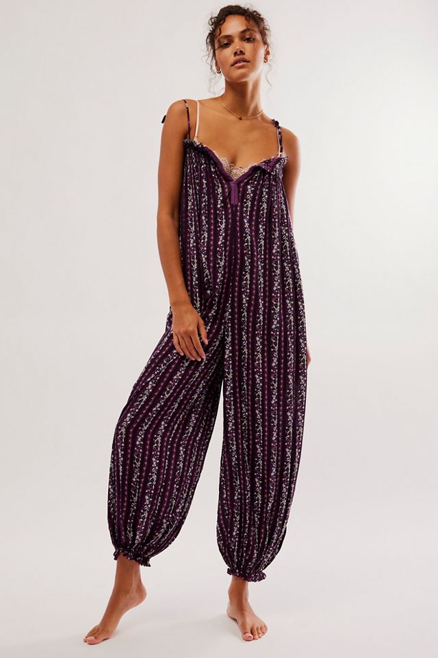 Free people back store into it jumpsuit