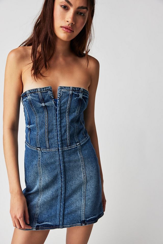 Retrofete Andreia Denim Dress | Free People