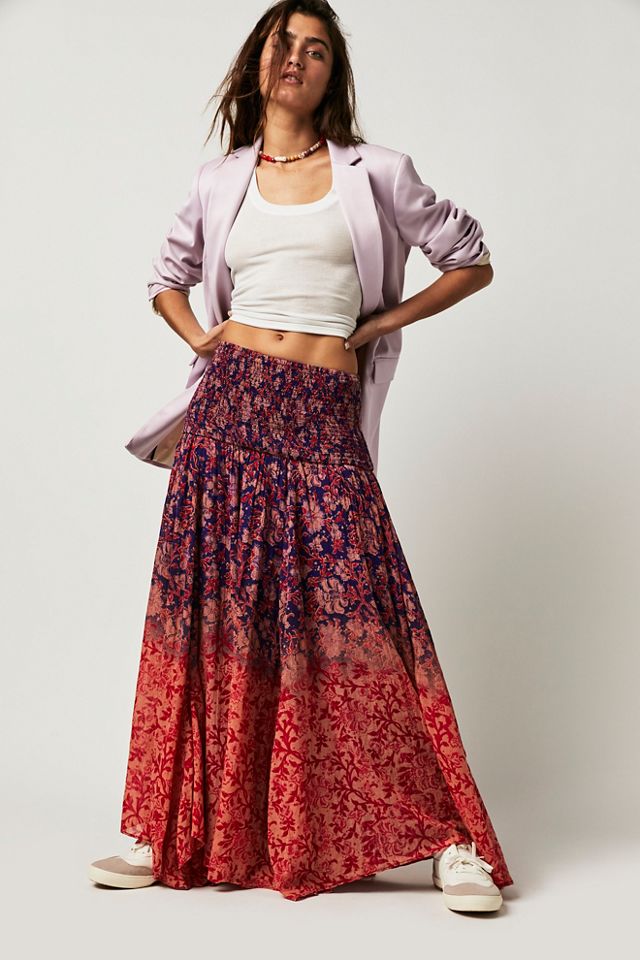 Off Tropic Convertible Maxi Skirt #3