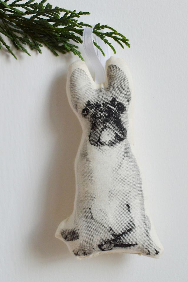 French bulldog outlet ornament