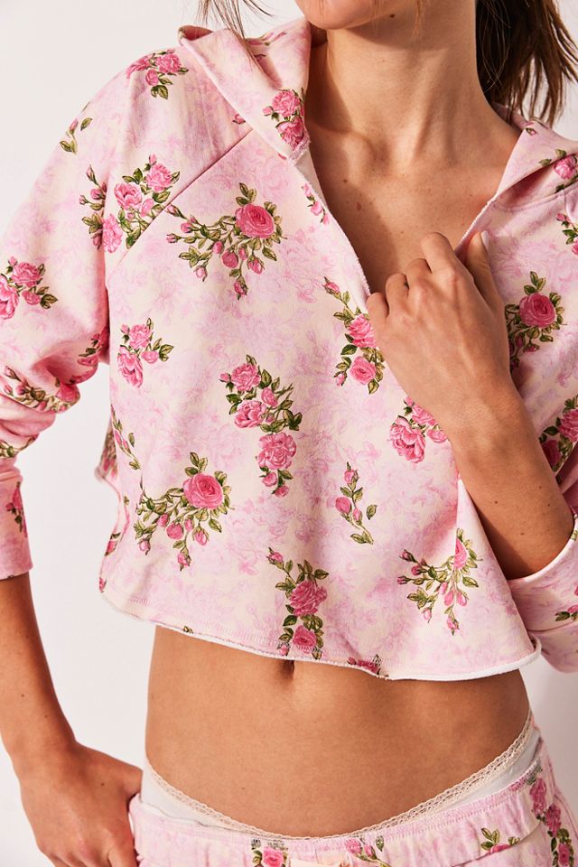 LoveShackFancy Jemina Crop Hoodie #2