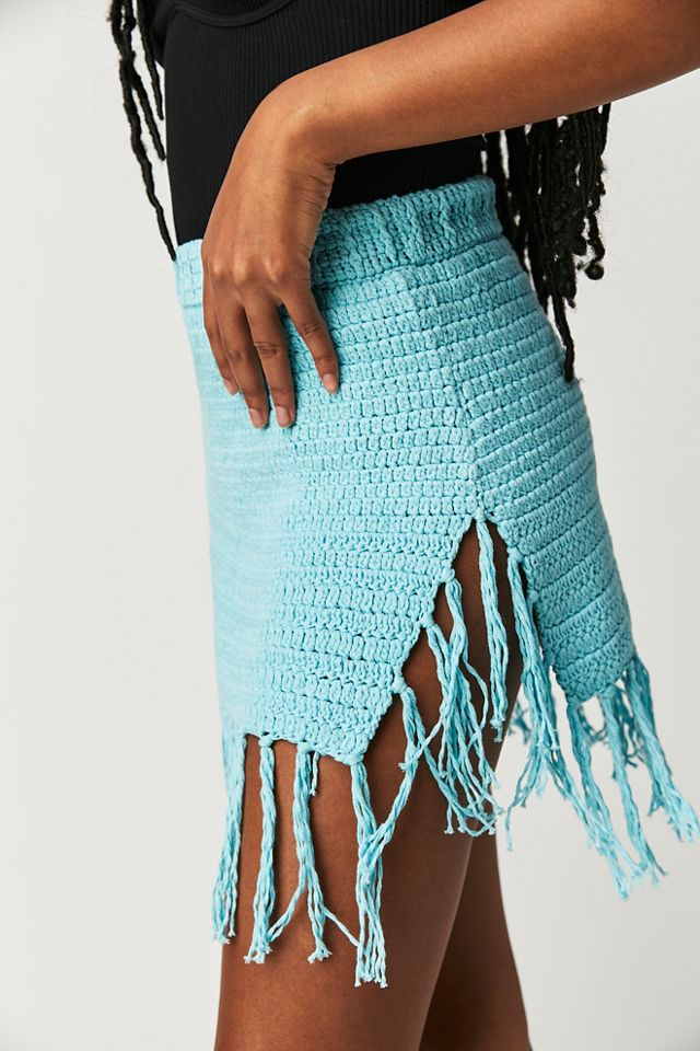 Murasaki Crochet Mini Skirt #2