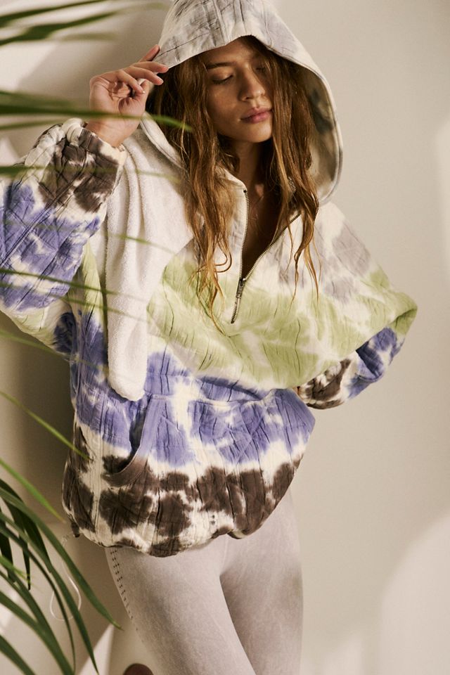 Free people store tie dye hoodie