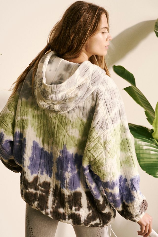 Free people tie dye hot sale hoodie