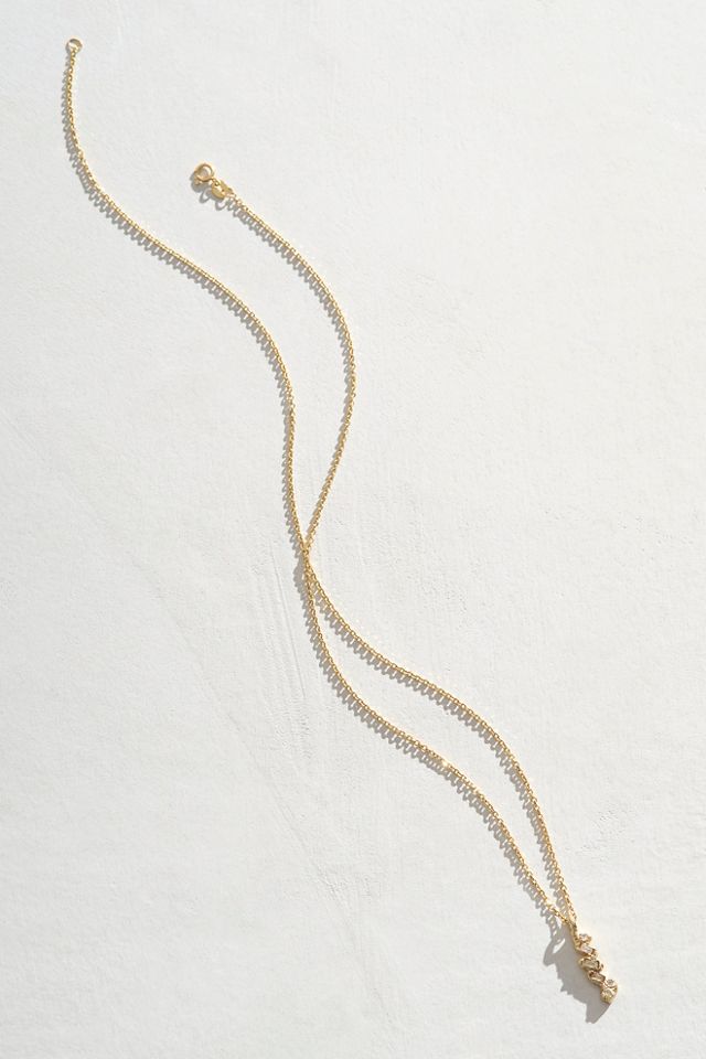 Ellis Mhairi Cameron Mixed Cut Diamond Scatter Pendant Necklace #1