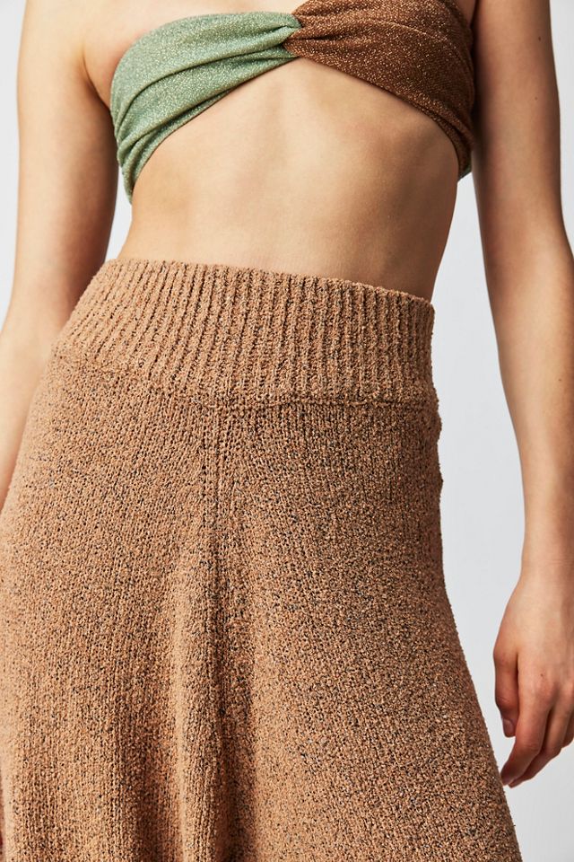 Pantalon en maille de coton mélangé Almond Zulu & Sephyr #3