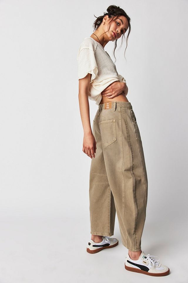 Replying to @. FAV JEANS EVERRRRRR from @Free People !, barrel jeans