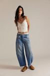 We The Free Good Luck Mid-Rise Barrel Jeans