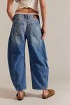 We The Free Good Luck Mid-Rise Barrel Jeans