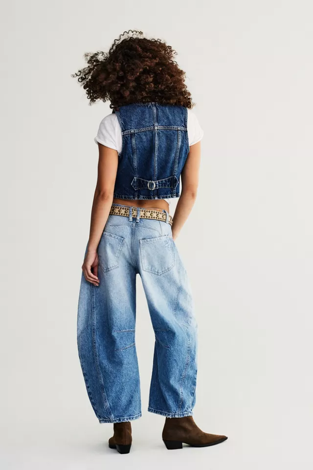 Original - We The Free Good Luck Mid-Rise Barrel Jeans