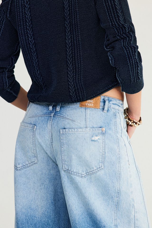 Replying to @. FAV JEANS EVERRRRRR from @Free People !, barrel jeans