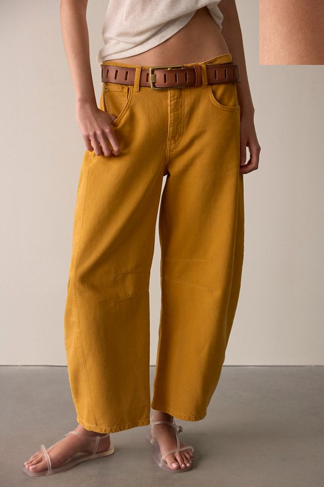 We The Free Good Luck Mid-Rise Barrel Jeans #3