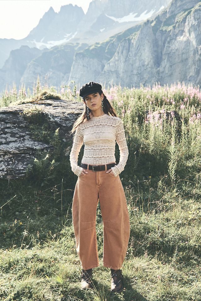 We The Free Good Luck Mid-Rise Barrel Jeans #3